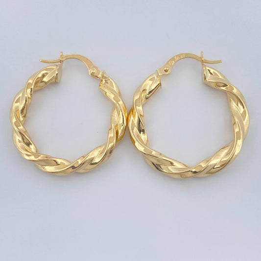 Candongas Fenix 2.9gr / 2.8cm / Oro Amarillo 18K $