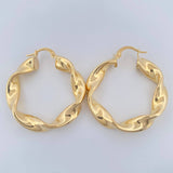 Candongas Pupi 5.95gr / 3.5cm / Oro Amarillo 18K $
