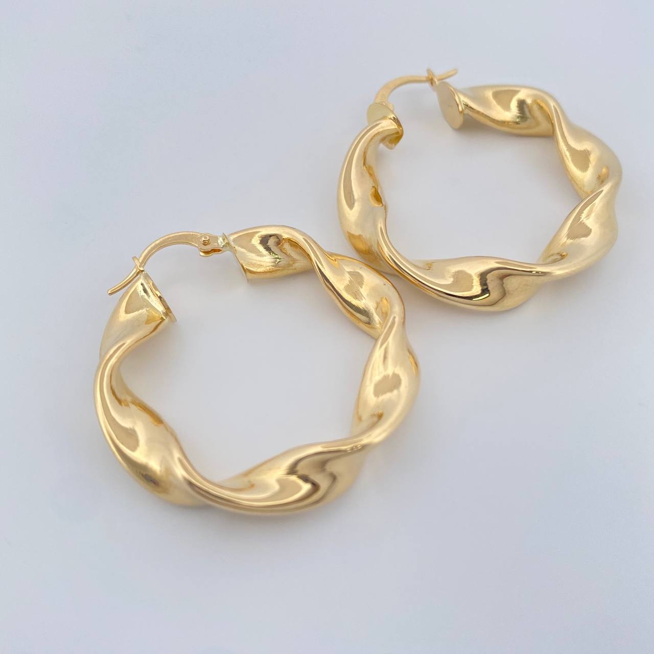 Candongas Pupi 5.95gr / 3.5cm / Oro Amarillo 18K $
