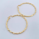 Candongas Amber 3.1gr / 5cm / Oro Amarillo 18K $
