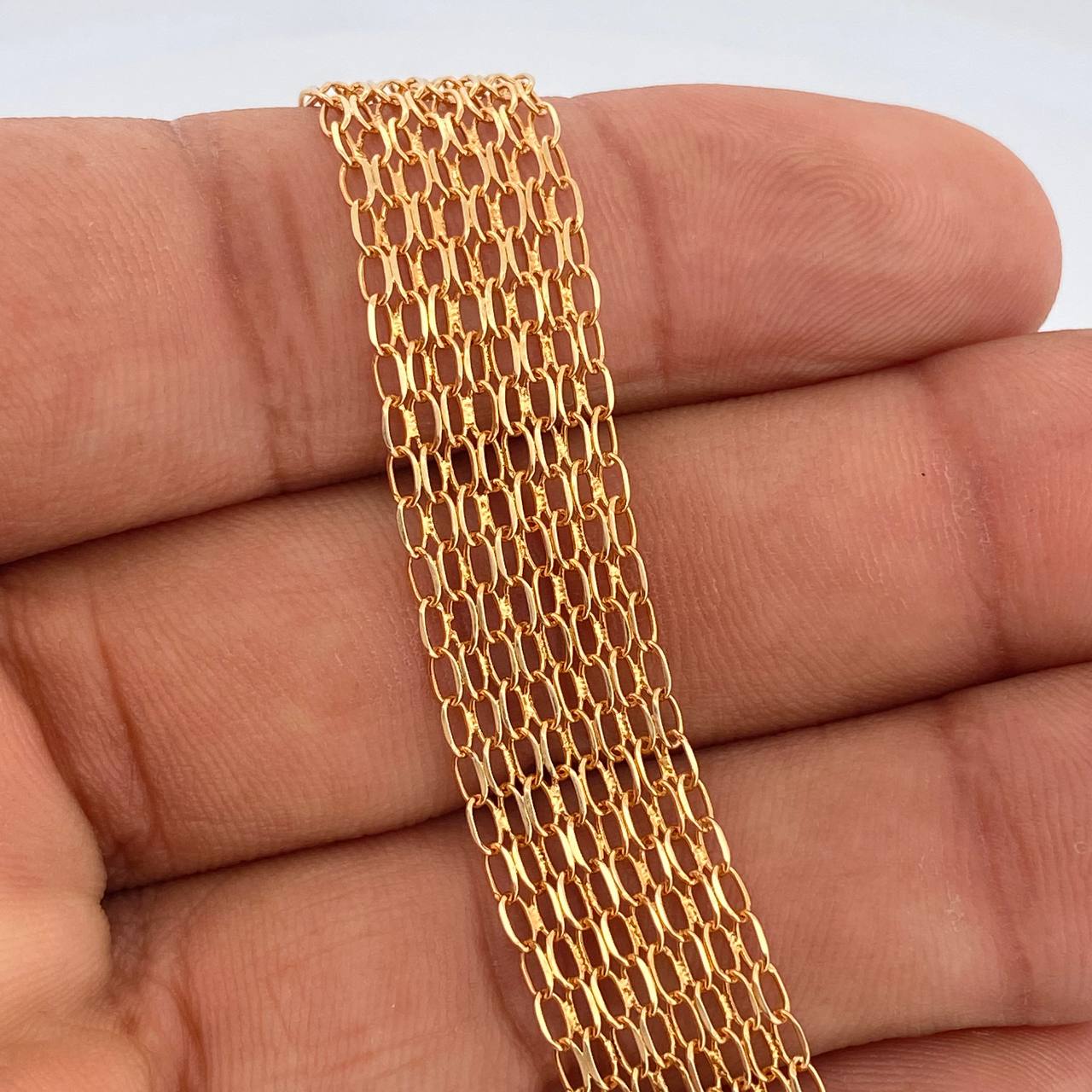 Pulso Chino 8.6gr / 22.5cm / 8mm Oro Amarillo +1 18K $