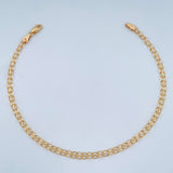 Pulso Chino 2.15gr / 22cm / 1mm Oro Amarillo +1 18K $