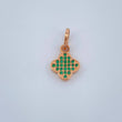 Dije Trebol 0.95gr / 1.5cm / Oro Rosa 18K &