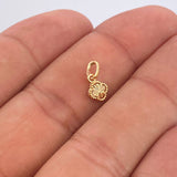 Dije Trebol 0.45gr / 1cm / Oro Amarillo 18K &
