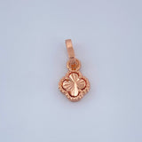 Dije Trebol 0.45gr / 1cm / Oro Rosa 18K &