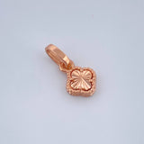 Dije Trebol 0.45gr / 1cm / Oro Rosa 18K &