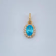 Dije Halo 0.65gr / 1.4cm / Oro Amarillo 18K &
