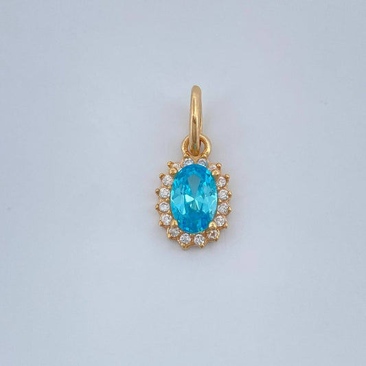Dije Halo 0.65gr / 1.4cm / Oro Amarillo 18K &