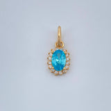 Dije Halo 0.65gr / 1.4cm / Oro Amarillo 18K &