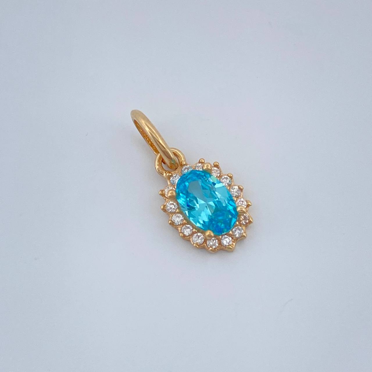 Dije Halo 0.65gr / 1.4cm / Oro Amarillo 18K &