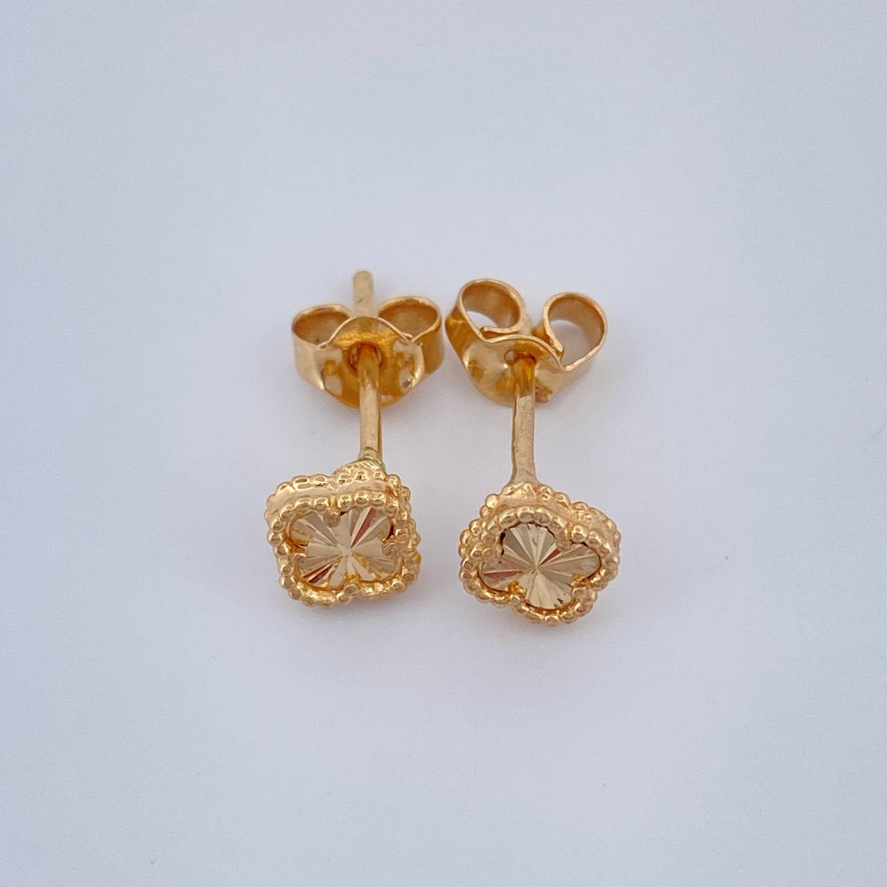 Topos Trebol 1.1gr / Oro Amarillo 18K &