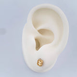 Topos Trebol 1.1gr / Oro Amarillo 18K &