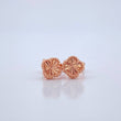 Topos Trebol 1.15gr / Oro Rosa 18K &