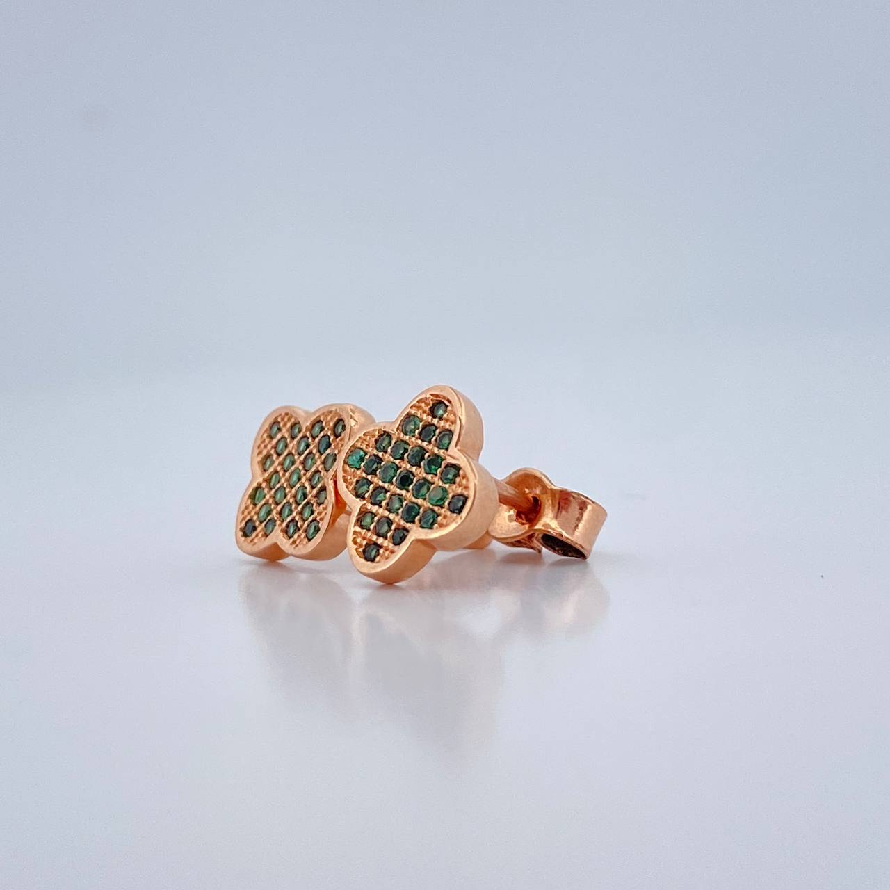 Topos Trebol 2.1gr / Oro Rosa 18K &