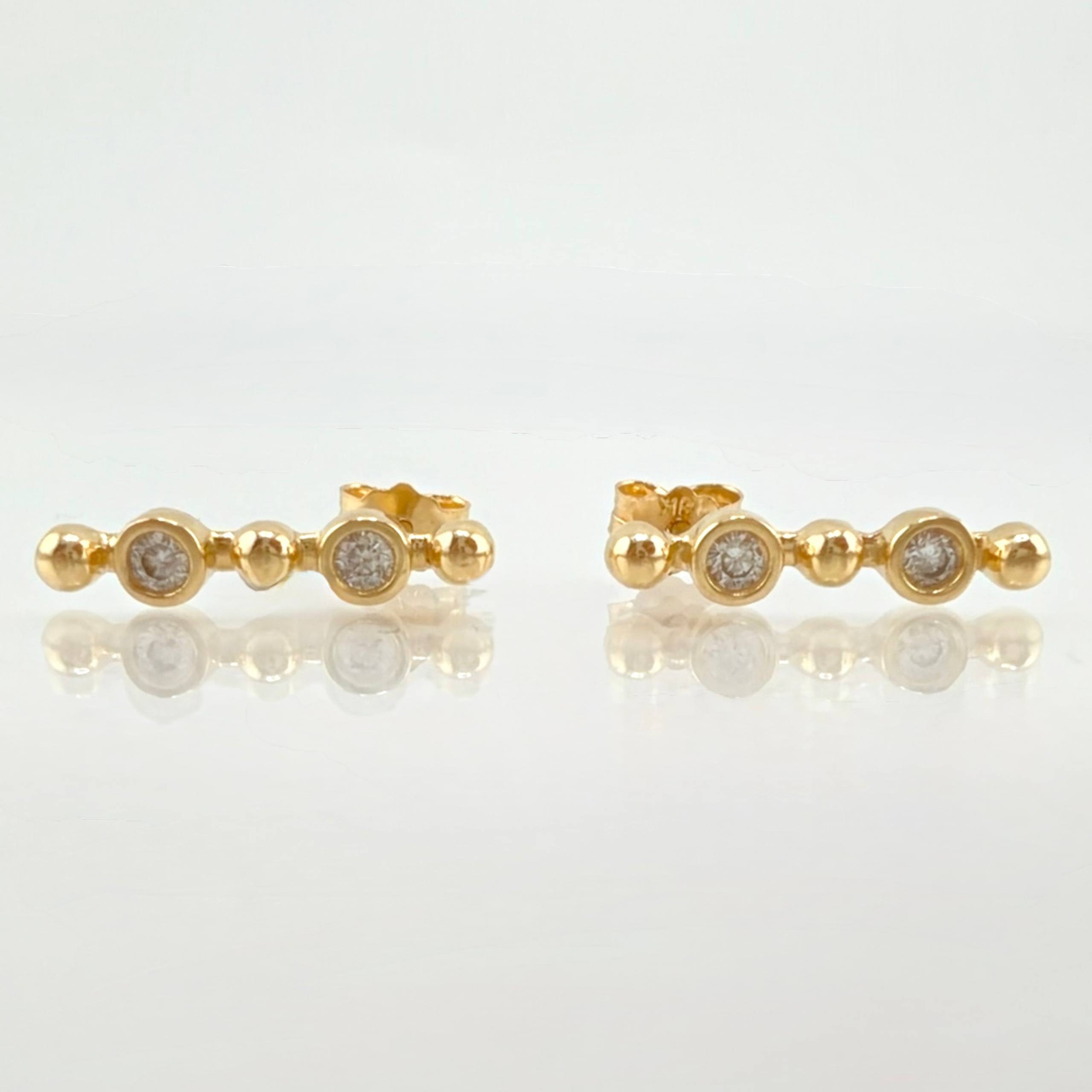 Topos Morse Binocular 2.35gr / 1.9cm / Oro Amarillo 18K