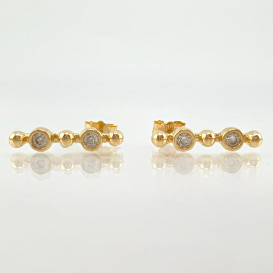 Topos Morse Binocular 2.35gr / 1.9cm / Oro Amarillo 18K