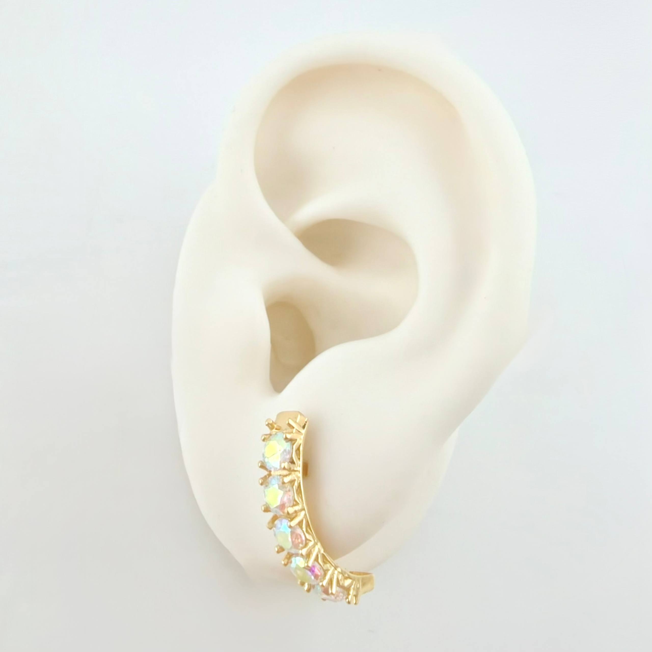 Topos Carril Roca Pentatonica 3.65gr / 2cm / Oro Amarillo 18K