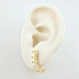 Topos Carril Roca Pentatonica 3.65gr / 2cm / Oro Amarillo 18K