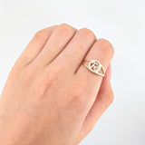 Anillo Fe 1.9gr / T6 3/4 / Oro Amarillo 18K