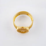 Anillo Corona Rx 5.25gr / T7 1/2 / Oro Amarillo 18K ©