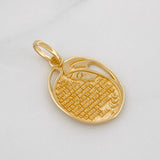 Dije Virgen María 2g / 2.3cm Oro Amarillo 18K