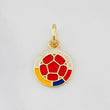 Dije Escudo Selección 1.15g / 1.9cm Oro Amarillo 18K