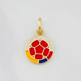 Dije Escudo Selección 1.15g / 1.9cm Oro Amarillo 18K