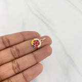 Dije Escudo Selección 1.15g / 1.9cm Oro Amarillo 18K