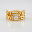 Anillo Corona Doble 6.7g / T7 1/4 Oro Amarillo 18K