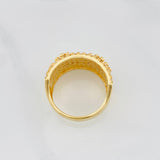 Anillo Corona Doble 6.7g / T7 1/4 Oro Amarillo 18K