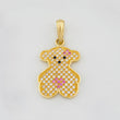 Dije Oso Ts 2.35g / 2.8cm Oro Amarillo 18K