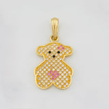 Dije Oso Ts 2.35g / 2.8cm Oro Amarillo 18K
