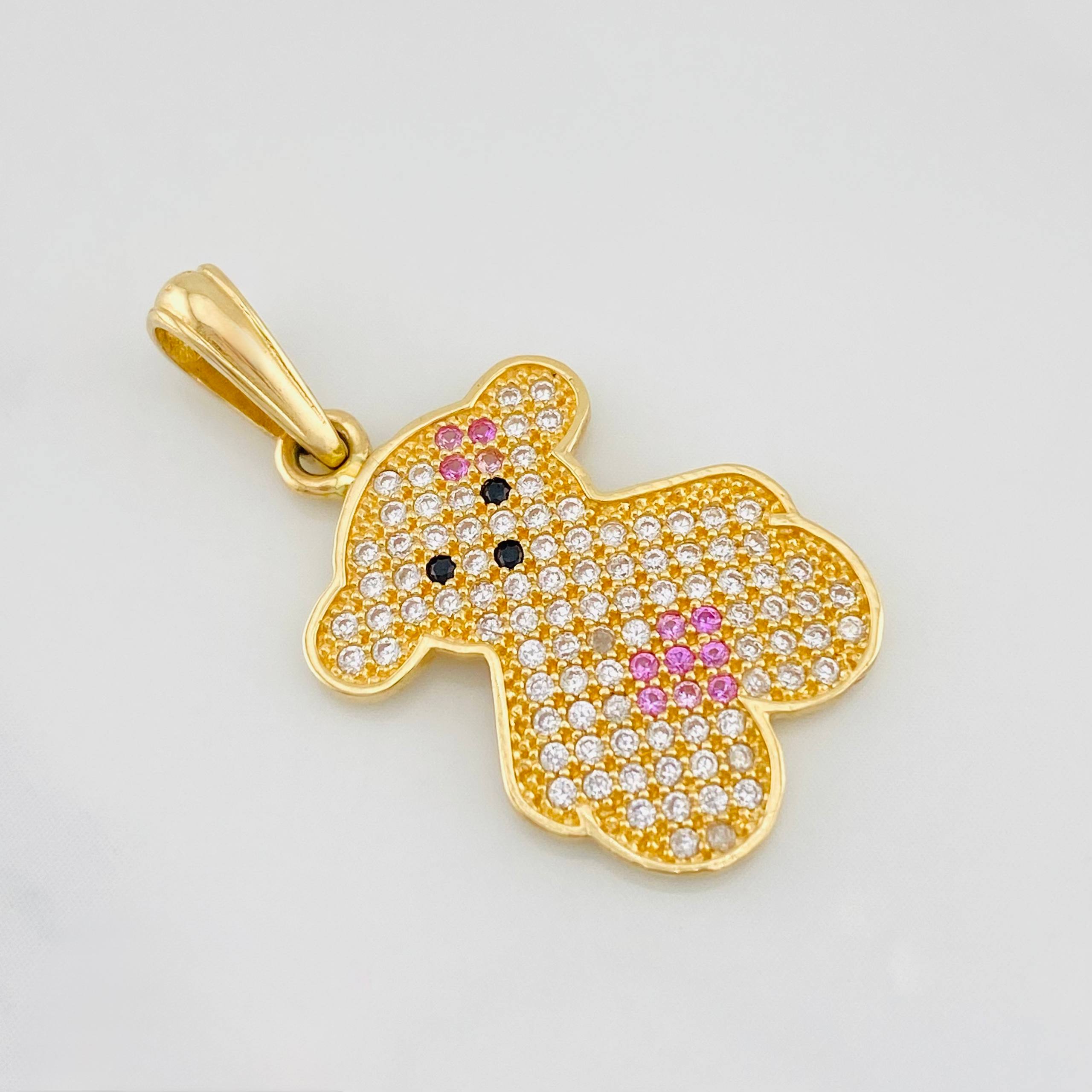 Dije Oso Ts 2.35g / 2.8cm Oro Amarillo 18K
