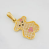 Dije Oso Ts 2.35g / 2.8cm Oro Amarillo 18K