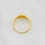 Anillo Correa Corona 3.45g / T7 1/4 Tres Oros 18K