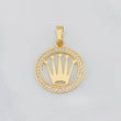 Dije Corona 1.15g / 2.4cm Oro Amarillo 18K