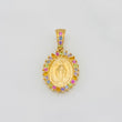 Dije Virgen Milagrosa 1.6g / 1.9cm Oro Amarillo 18K