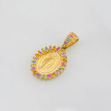 Dije Virgen Milagrosa 1.6g / 1.9cm Oro Amarillo 18K