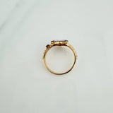 Anillo Corazon Devil 2.65gr / T6 3/4 / Tres Oros 18K &