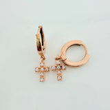 Candongas Redondas  3.2gr / 2.2cm / Oro Rosa 18K $