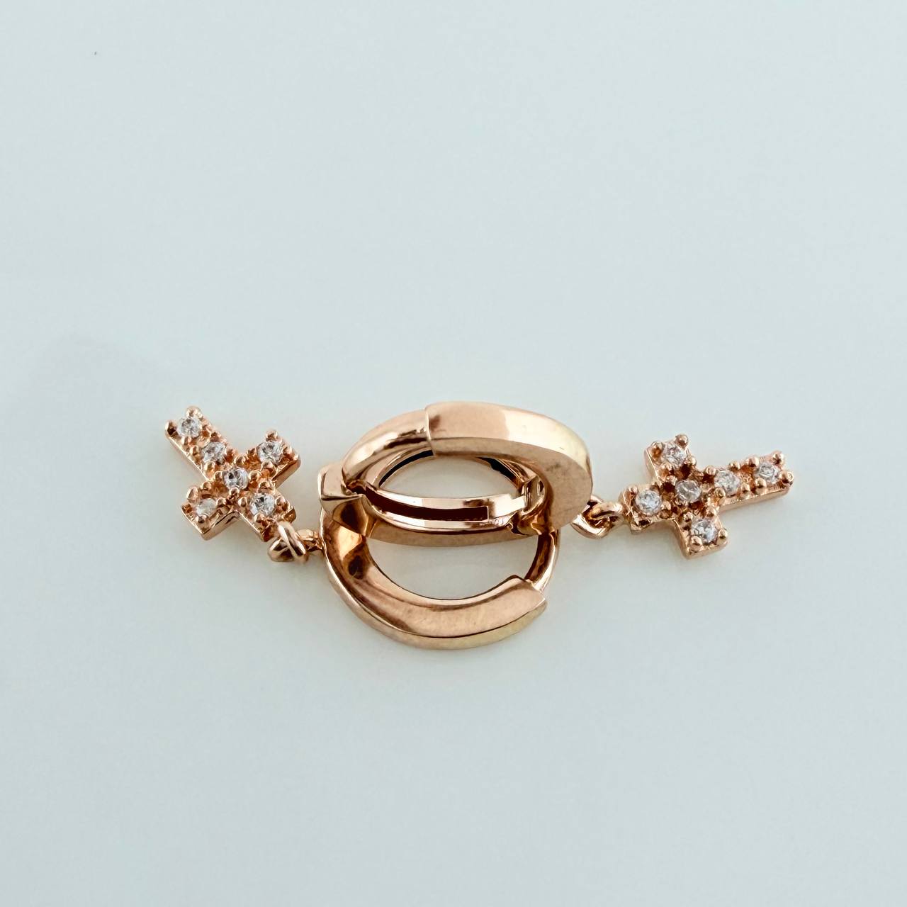 Candongas Redondas  3.2gr / 2.2cm / Oro Rosa 18K $