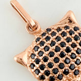 Dije Gato 2gr / 2.6cm / Oro Rosa 18K $