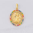 Dije Virgen de Guadalupe 5.05g / 3.5cm Oro Amarillo 18K