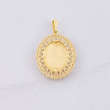 Dije Virgen de Guadalupe 3.85g / 3.3cm Oro Amarillo 18K