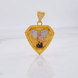 Dije Medalla San Miguel Árcangel 13.9g / 4.6cm Tres Oros 18K