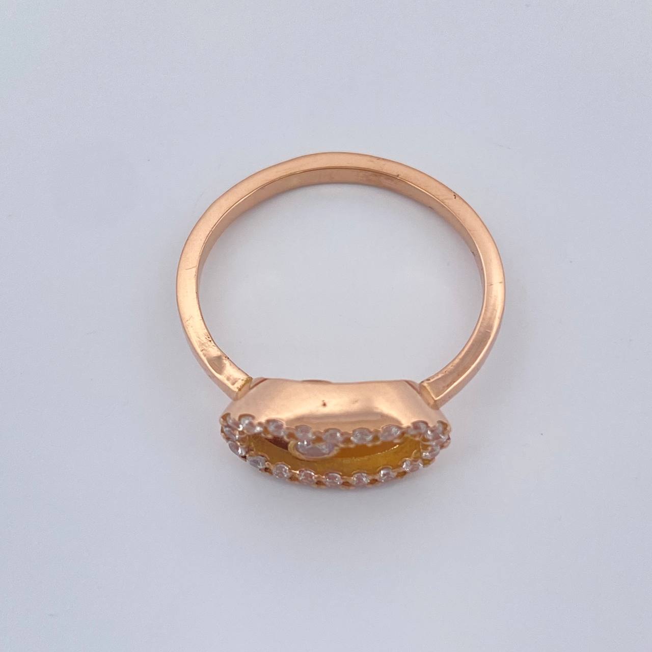Anillo Niza 2.9gr / T6 3/4 / Oro Rosa Nac.Esp. 18K +