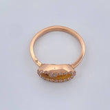 Anillo Niza 2.9gr / T6 3/4 / Oro Rosa Nac.Esp. 18K +