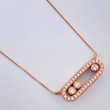 Cadena Niza 4.6gr / 45.3cm / Oro Rosa +3 18K +