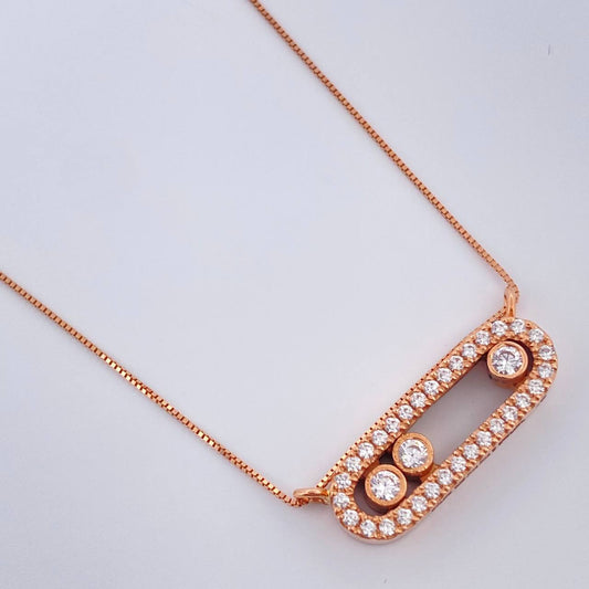Cadena Niza 4.7gr / 45.3cm / Oro Rosa +3 18K +