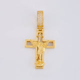 Dije Cruz San Miguel 12.1g / 5.1cm Oro Amarillo 18K